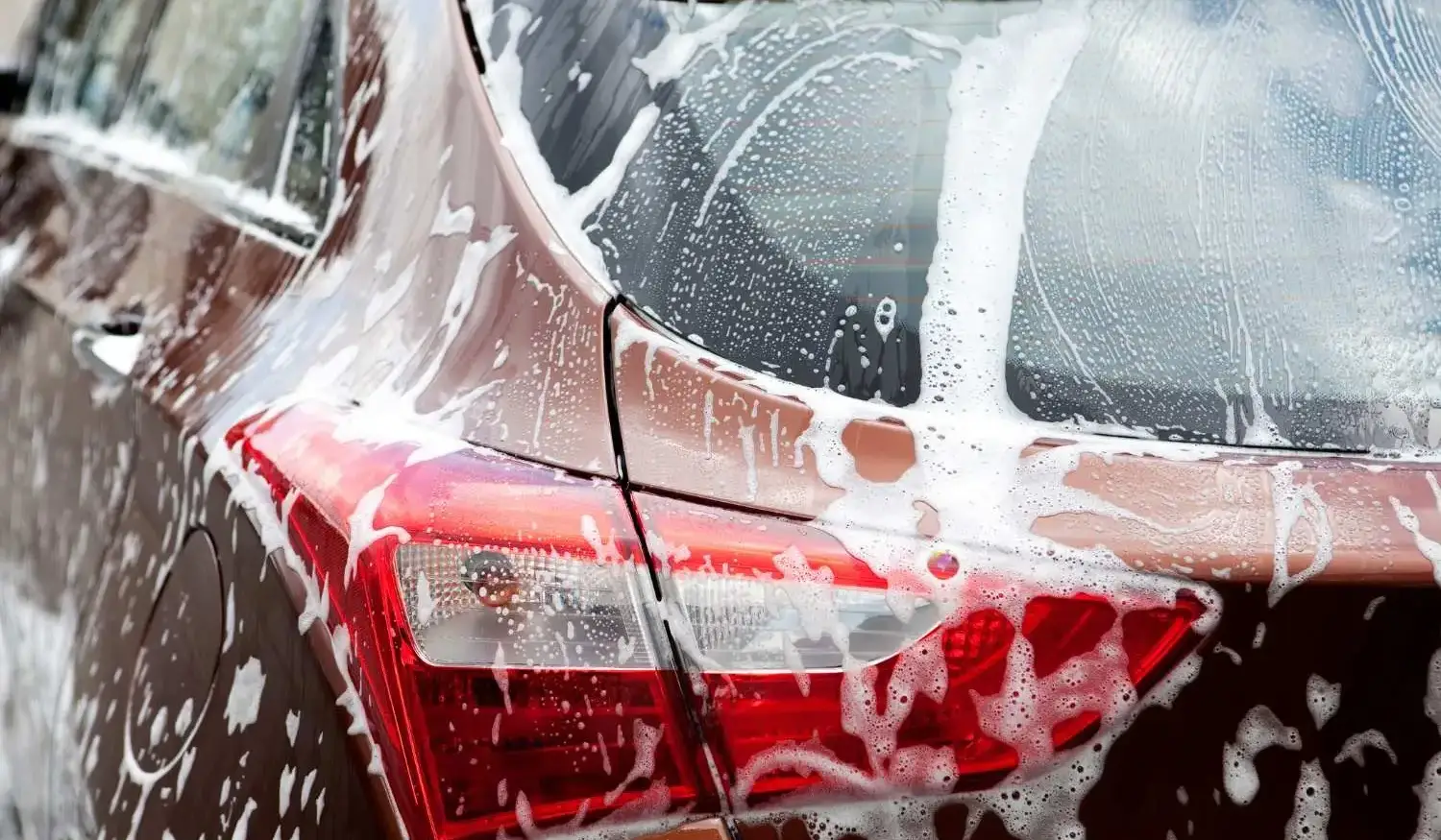 Cleaning Car for two bucket wash