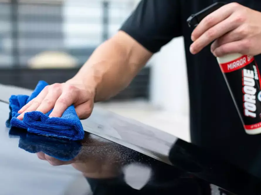 Spray Wax Apllication Exterior Detailing