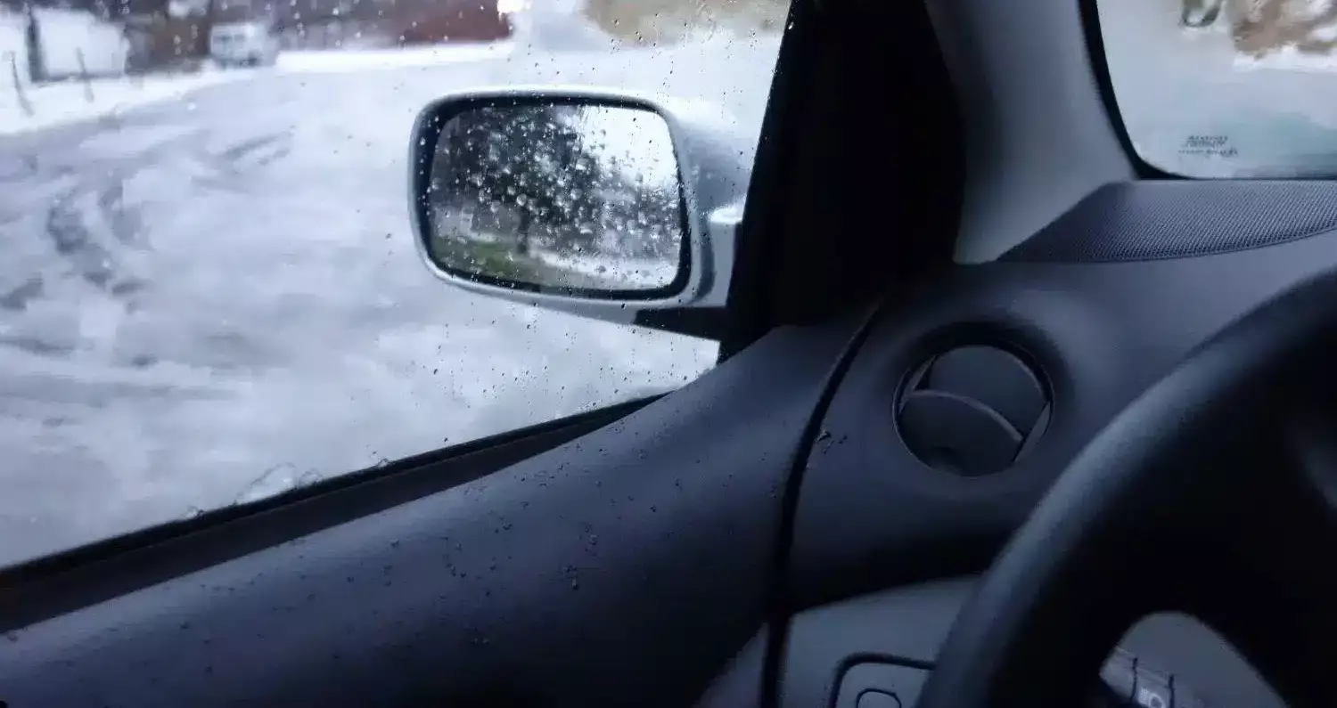 Black Interior During Winter